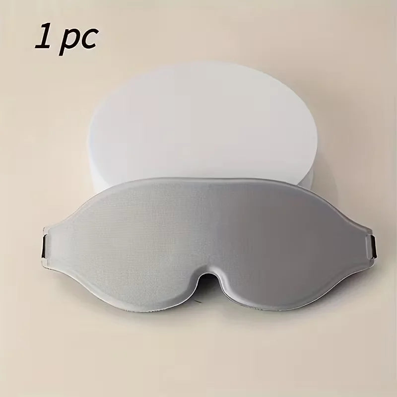 Super Soft 3D Sleeping Mask - Soft and Comfortable Eye Mask, Suitable for Both Men and Women for Travel and Home Use