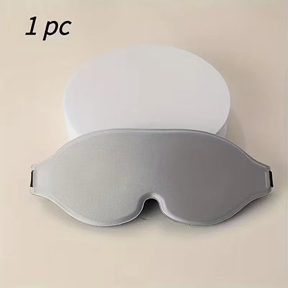 Super Soft 3D Sleeping Mask - Soft and Comfortable Eye Mask, Suitable for Both Men and Women for Travel and Home Use