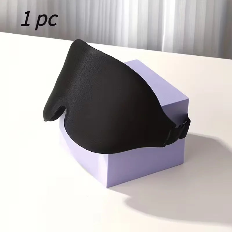 Super Soft 3D Sleeping Mask - Soft and Comfortable Eye Mask, Suitable for Both Men and Women for Travel and Home Use