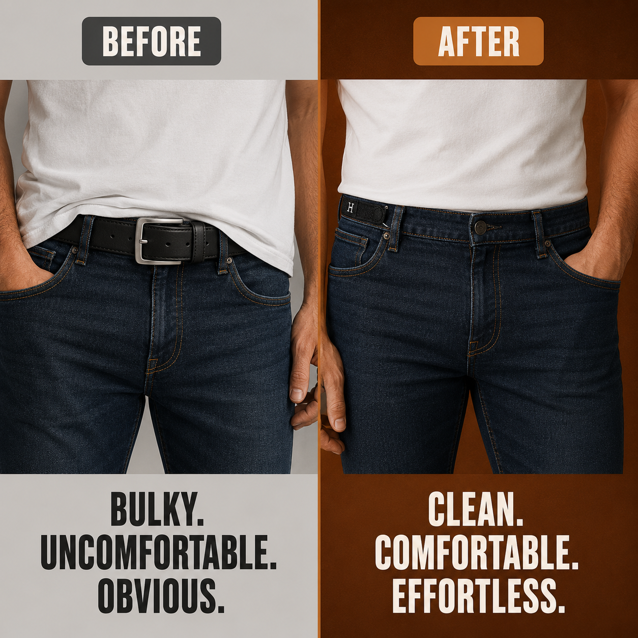 Buckle free belt