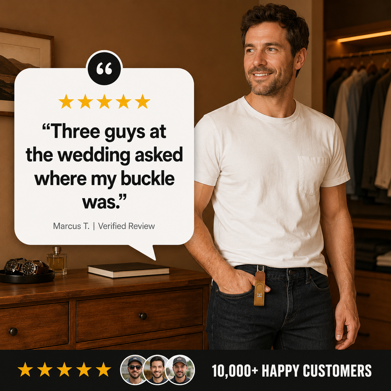 Buckle free belt